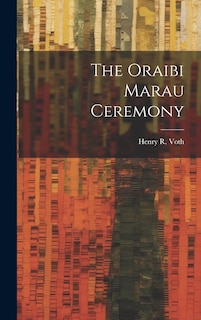 Front cover_The Oraibi Marau Ceremony