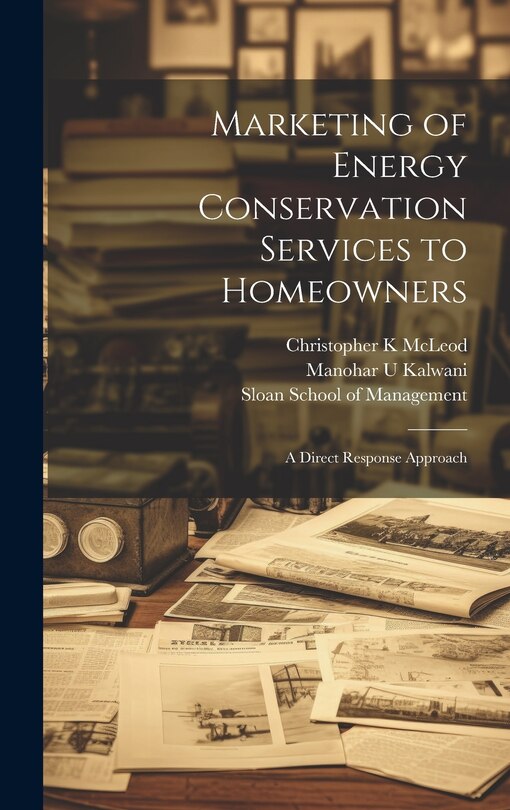 Front cover_Marketing of Energy Conservation Services to Homeowners