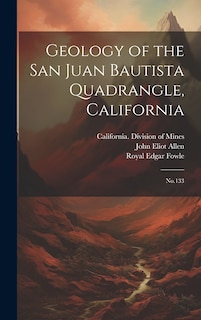 Front cover_Geology of the San Juan Bautista Quadrangle, California