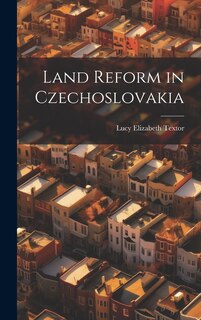 Front cover_Land Reform in Czechoslovakia