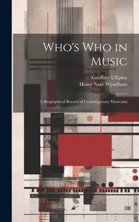 Front cover_Who's who in Music