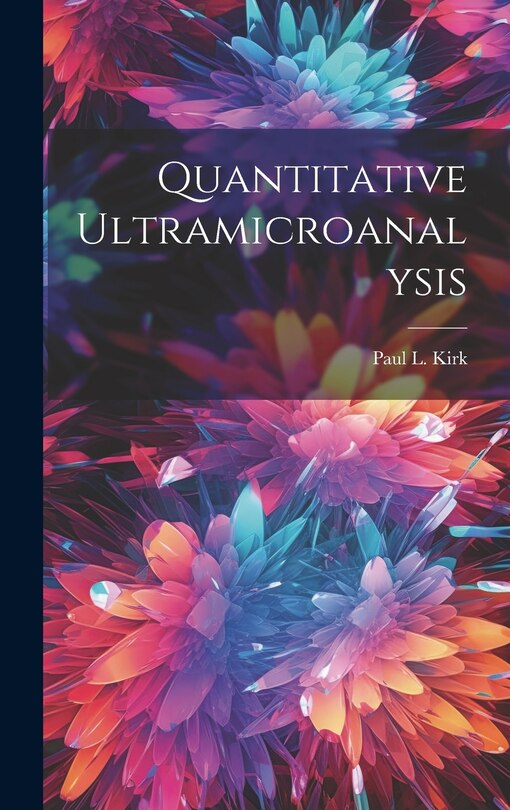 Front cover_Quantitative Ultramicroanalysis