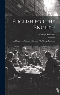 Front cover_English for the English