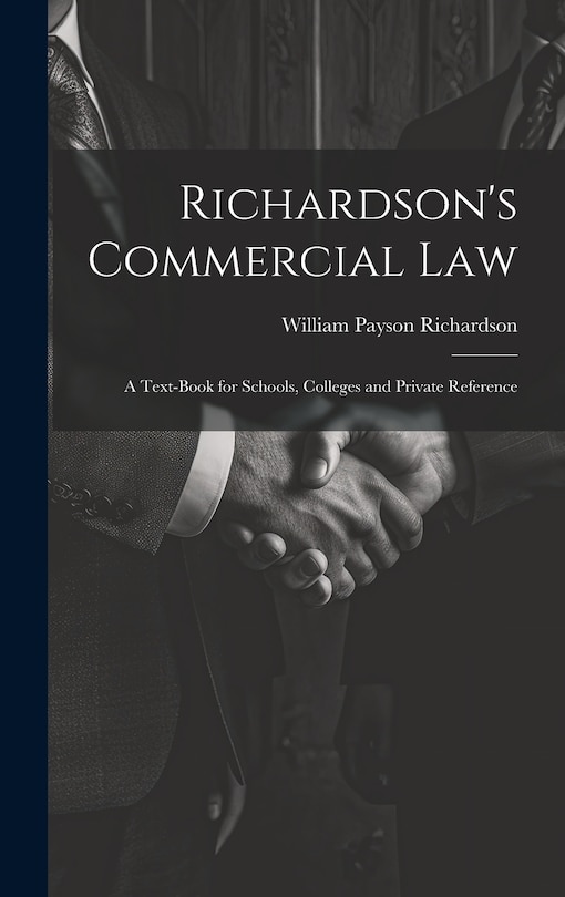 Front cover_Richardson's Commercial Law