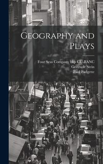 Front cover_Geography and Plays