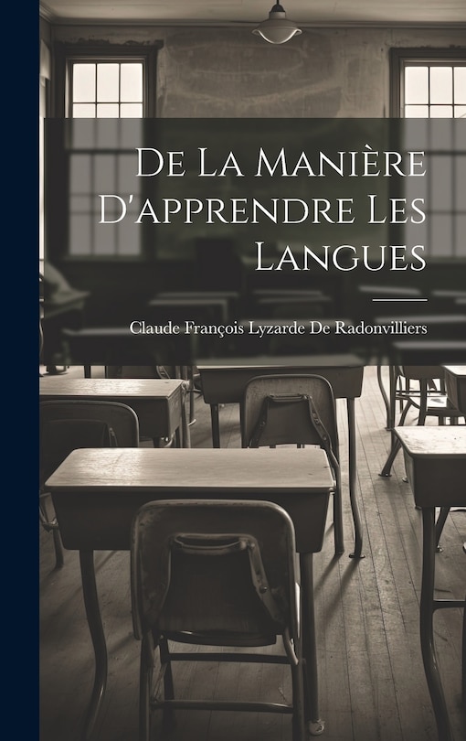 Front cover_De La Manière D'apprendre Les Langues