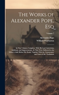 Front cover_The Works of Alexander Pope, Esq