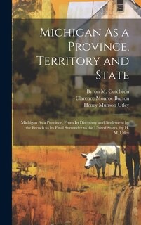 Front cover_Michigan As a Province, Territory and State