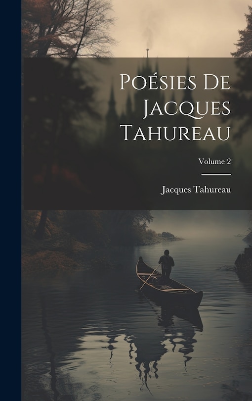 Front cover_Poésies De Jacques Tahureau; Volume 2