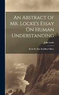Front cover_An Abstract of Mr. Locke's Essay On Human Understanding
