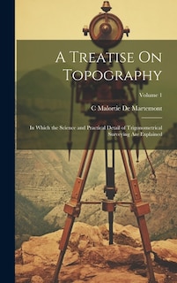 Front cover_A Treatise On Topography