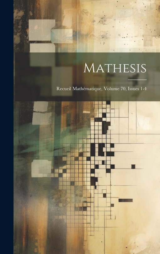 Front cover_Mathesis