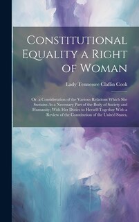 Front cover_Constitutional Equality a Right of Woman