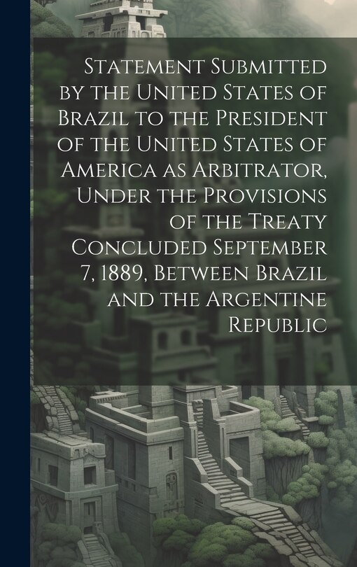 Couverture_Statement Submitted by the United States of Brazil to the President of the United States of America as Arbitrator, Under the Provisions of the Treaty Concluded September 7, 1889, Between Brazil and the Argentine Republic