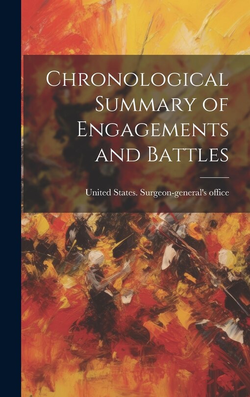 Couverture_Chronological Summary of Engagements and Battles