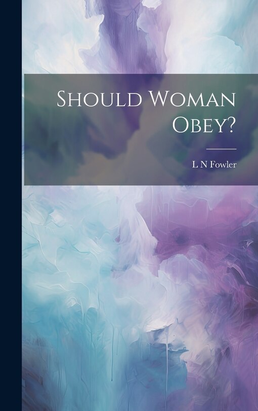 Couverture_Should Woman Obey?