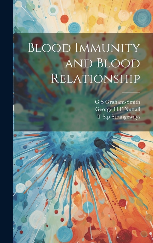Couverture_Blood Immunity and Blood Relationship
