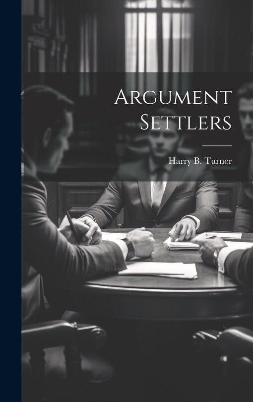 Front cover_Argument Settlers
