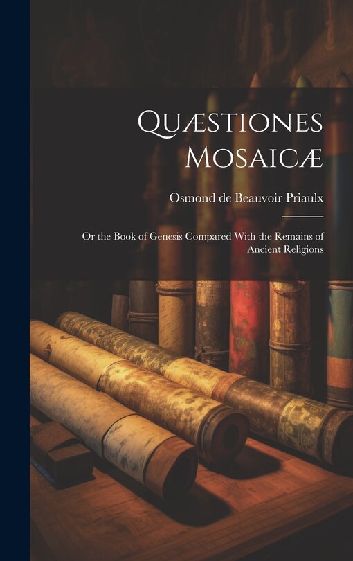 Couverture_Quæstiones Mosaicæ [microform]