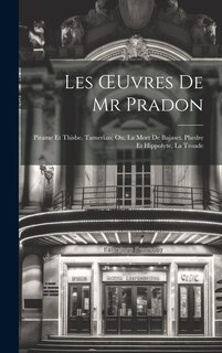 Front cover_Les OEuvres De Mr Pradon