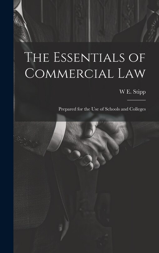 Couverture_The Essentials of Commercial Law