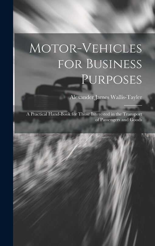 Couverture_Motor-Vehicles for Business Purposes