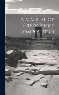 Couverture_A Manual of Greek Prose Composition