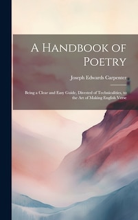 Front cover_A Handbook of Poetry