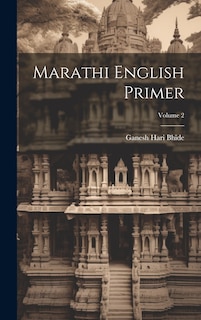 Front cover_Marathi English Primer; Volume 2