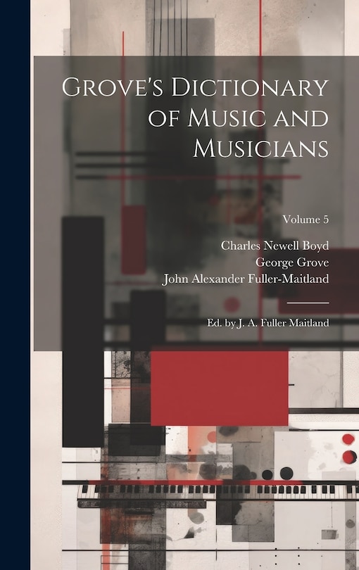 Couverture_Grove's Dictionary of Music and Musicians