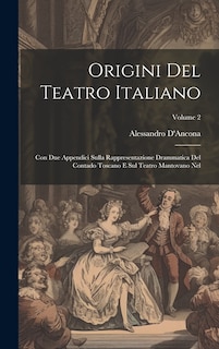 Front cover_Origini Del Teatro Italiano
