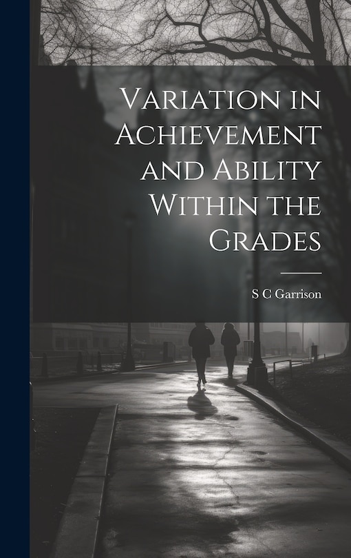 Couverture_Variation in Achievement and Ability Within the Grades