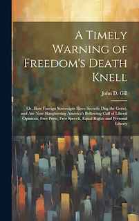 Couverture_A Timely Warning of Freedom's Death Knell