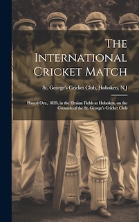 Couverture_The International Cricket Match