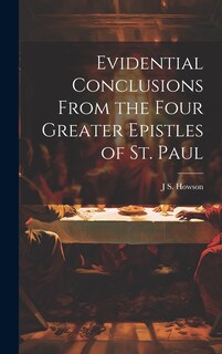 Couverture_Evidential Conclusions From the Four Greater Epistles of St. Paul