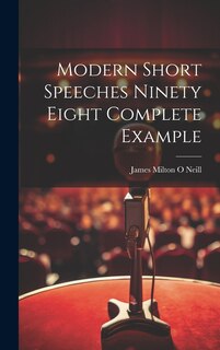 Front cover_Modern Short Speeches Ninety Eight Complete Example