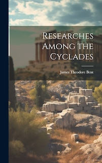 Couverture_Researches Among the Cyclades