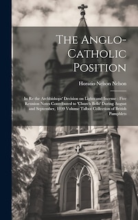 Front cover_The Anglo-Catholic Position