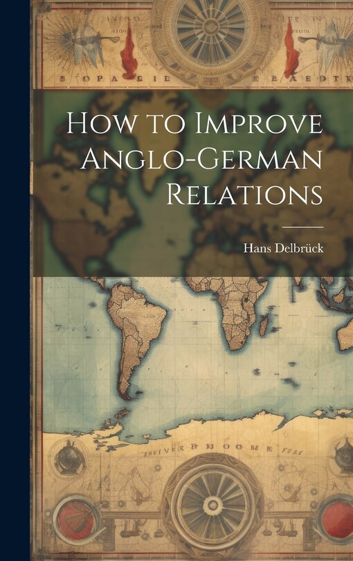 Front cover_How to Improve Anglo-German Relations