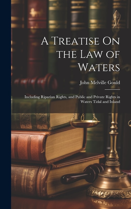 Couverture_A Treatise On the Law of Waters