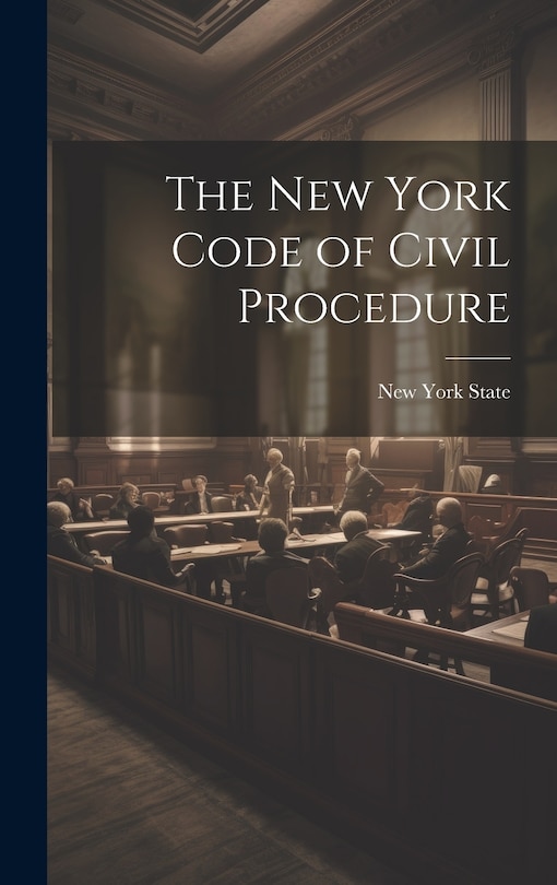 Front cover_The New York Code of Civil Procedure