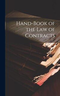 Front cover_Hand-Book of the Law of Contracts