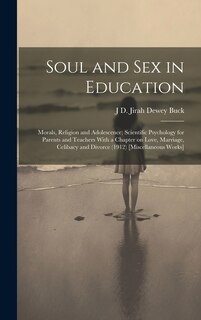 Couverture_Soul and Sex in Education