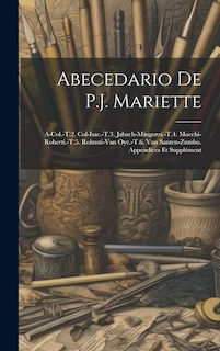 Front cover_Abecedario De P.J. Mariette