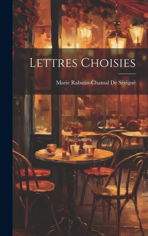 Front cover_Lettres Choisies