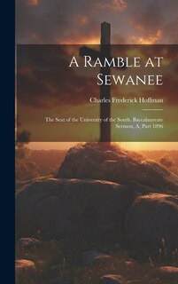Front cover_A Ramble at Sewanee
