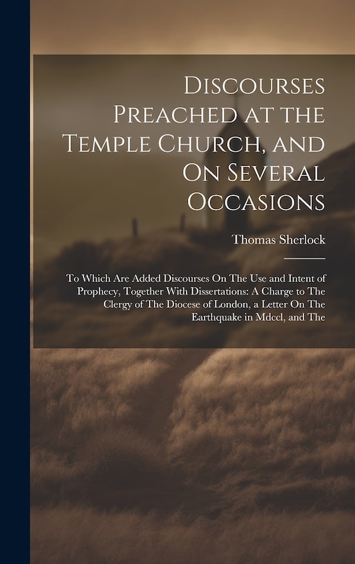 Front cover_Discourses Preached at the Temple Church, and On Several Occasions