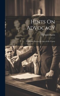 Couverture_Hints On Advocacy