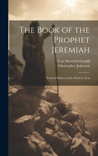 Front cover_The Book of the Prophet Jeremiah