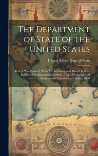 Front cover_The Department of State of the United States